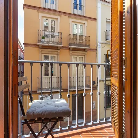 Bright With Patio And Balconies In The Center Apartment Malaga